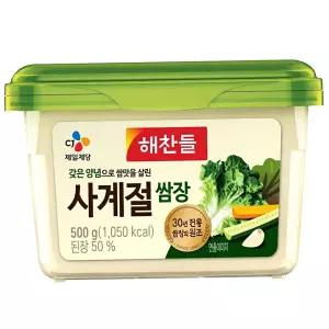 해찬들 사계절 쌈장 500g 8 개