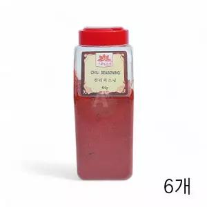 은진물산 칠리씨즈닝 450g X 6개 꼬치 시즈닝 씨즈닝 분말시즈닝 (WFGRB6E)