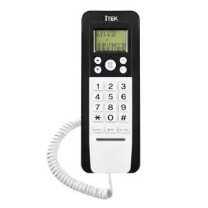 아이텍 벽걸이 탁상용 발신자표시 유선 일반 발신자 벽걸이전화기 IK-150 화이트