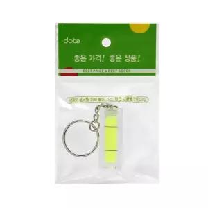 휴대용 수평계 열쇠고리 네온 미니 수평기 휴대용수평계 미니수평자 (WF106E6)