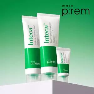 [T쇼페] [공식] 메이크프렘 인테카 수딩 클렌징 폼 120ml+120ml 기획세트 (+폼15ml 내장)