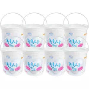 도너랜드 천사점토 벌크 흰색 800g 1박스