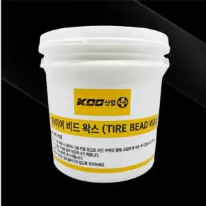 쿠산업 타이어크림 고급 4kg 비드크림 비드왁스 반투명색