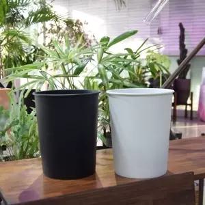 PP 플라스틱 꽃통 4L 19x23cm/화병/꽃병/꽃꽂이/도구/꽃집/원예/자재/가정/심플