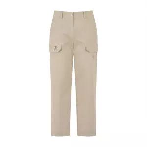 말본 여성 카고 포켓 테이퍼드 팬츠 BEIGE (WOMAN) M6122PPT16 BEI