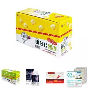 종근당 비타C 젤리 1박스 (42g x 8봉)/비타민C영양제/영양제/프리미엄영양제/비타젤리