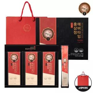 [T쇼페] 려원담 6년근 홍삼정 에버타임 하이엔드 30포+쇼핑백