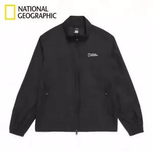 내셔널지오그래픽 NATIONALGEOGRAPHIC N262UJP020 라이트팩 스탠드넥 풀집업 바람막이 BLACK N262UJP020099