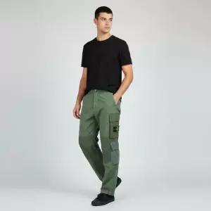 32032 Mix Fabric Hype-TC Utility Pants 781532032 V0055) 믹스 패브릭 배지 유틸리티 팬츠_루즈 핏)