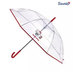 투명 장우산 60cm 귀여운 헬로키티