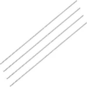 uxcell HSS(고속 강철) 엑스트라 롱 트위스트 드릴 비트 1.5mm 직경 160mm 길이 4개