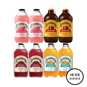 분다버그 4종 (자몽2+진저비어2+버건디2+만다린2) 375ml X 8개