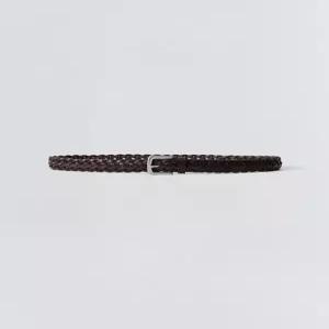 [이지오]Classic weaving belt_Brown