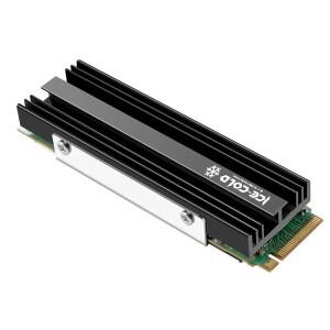PS5 및 데스크탑 PC에 완벽한 효율적인 냉각 성능 열 패드가 포함된 M2 NGFF NVME 2280 SSD 방열판