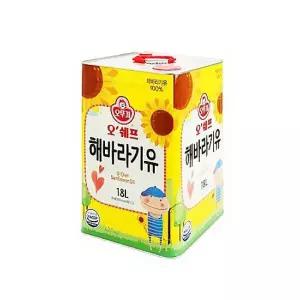 오뚜기 해바라기유 18L