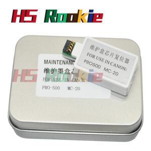 캐논호환 imagePROGRAF PRO-1000 Pro 500 Pro500 프린터용 MC20 유지보수 박스 칩 리셋터