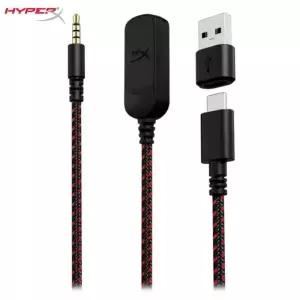 HYPERX Cloud 3용 사운드 카드 DTS 효과 타입 C USB 인터페이스 컴퓨터 7FPS 청취 인식 조정
