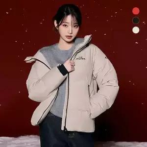 [T쇼페] [아이더](장원영착용) 여성 써큘라트 테크니컬 푸퍼 구스다운 숏패딩 자켓_DWW24542