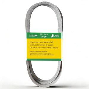 2026년 GX20006 UC30568 존디어 드라이브 벨트, D140 D130 D110 D125 D160 L120 S130 S140 S170 S180 S240 LA115 잔디깎이, 제로 스트레치 및 엑스트라 롱 라이프 / 88.9 인치, 그레이