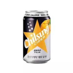 칠성사이다 제로 유자 355ml 12개