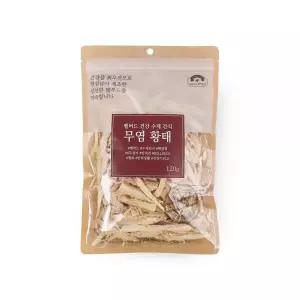 벨버드 강아지 수제간식 건강 영양 건조 무염황태 120g 1개 MNS