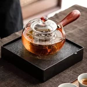 차주전자 다도 내열유리티팟 찻주전자