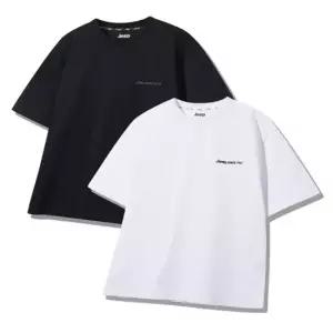 지프 JR5TSU151BK 여름옷 데일리룩 2PACK 16수 싱글 에어그램 원마일 반팔 티셔츠 5 4834587