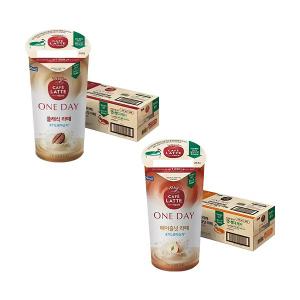 [T쇼페] 마이카페라떼 원데이 로어슈거 클래식라떼 210ml, 10입, 1개+헤이즐넛라떼 210ml, 10입, 1개
