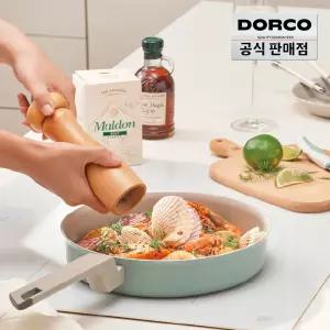 [T쇼페] 도루코 마린 IH 친환경 세라믹 프라이팬 20cm (민트,베이지)