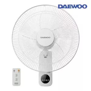 [T쇼페] 대우 5엽 3단 벽걸이 선풍기 리모컨 타이머