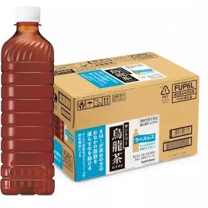 기능성 라벨 산토리 우롱 티 라벨리스 페트병 525ml x 24병 대량 진행 중