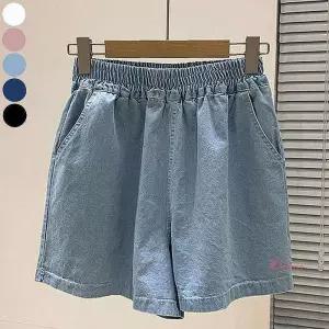 여자 고무줄 데일리 반바지 여름 3부 면 팬츠 편한 면데일리yza468
