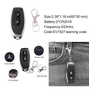 433MHz 무선 원격제어 스위치 AC110V 220V 10A 1CH 릴레이 모듈 수신기 ON OFF Led 조명 전구 DIY