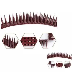 파인테라 방지 잡이 퇴치 차단망 가시 설치용 스파이크 올타리 조류용품 비둘기 12pcs