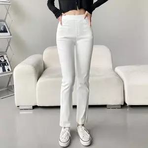 [라일리여성의류] Rly 여성 데일리 세미부츠컷 스판 밴딩 팬츠