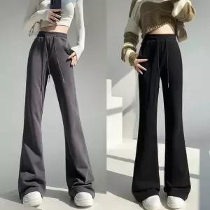[라일리여성의류] Rly 편한소재 허리밴딩 하이웨이스트 데일리 부츠컷 팬 49594185)