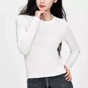 [하프클럽/]기모 레이어드 핏 긴팔 티셔츠