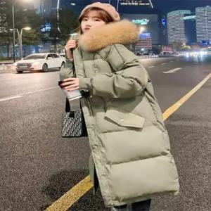 경량 보온 루즈핏 롱패딩 방풍 오버핏 자켓 아우터