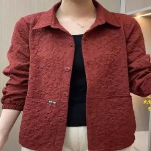 중년 여성 봄가을 긴팔 가디건 간절기 데일리룩 하객룩 자켓