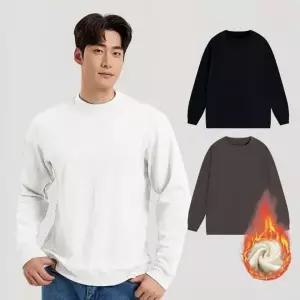 [하프클럽/]기모 맨투맨 트레이닝 티셔츠 학생 긴팔