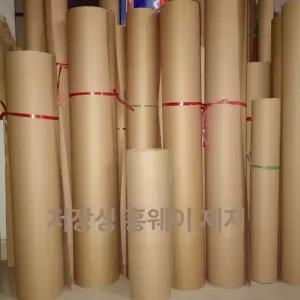 대용량 크라프트 포장지 포장 패턴지 가죽 낙서 롤페이퍼