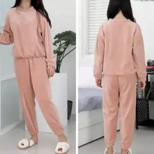 [하프클럽/]극세사 여성용 수면잠옷 겨울 상하의세트