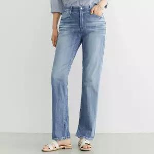 [데드라](88size)쿨일자트임데님팬츠 PTF3076