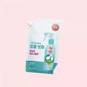 온더바디 코튼 면풋 발을씻자 풋샴푸 자몽 리필 500ml x 3개 4631724