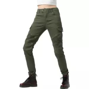 여성 오토바이 바지 카고 바이크 팬츠 오프로드 진 핏 슬림 여자 라이딩 의류 여름 투어링