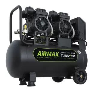 저소음 무오일 에어 콤프레샤 알루미늄 탱크 터보PM 6.5마력급 40리터 AIRMAX 에어맥스 MZB-1100H-40