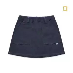 내셔널지오그래픽 키즈 진청 어드벤처 스커트 청치마 K251GSK210 K