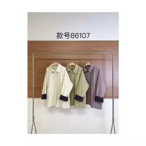 인기 봄 코트 체크 트렌치 칼라 캐주얼 스포M1
