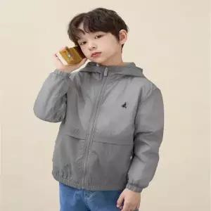 빈폴 키즈 한줌 바람막이 점퍼 라이트 그레이 (BI6339U012) U 6146331