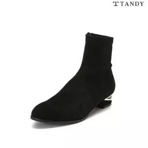 [롯데백화점]탠디 여성 삭스 앵클 부츠 (굽 3CM) 819723_W-652 블랙